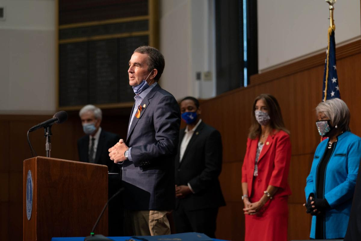 Governor Northam Ceremonially Signs Gun Safety Legislation