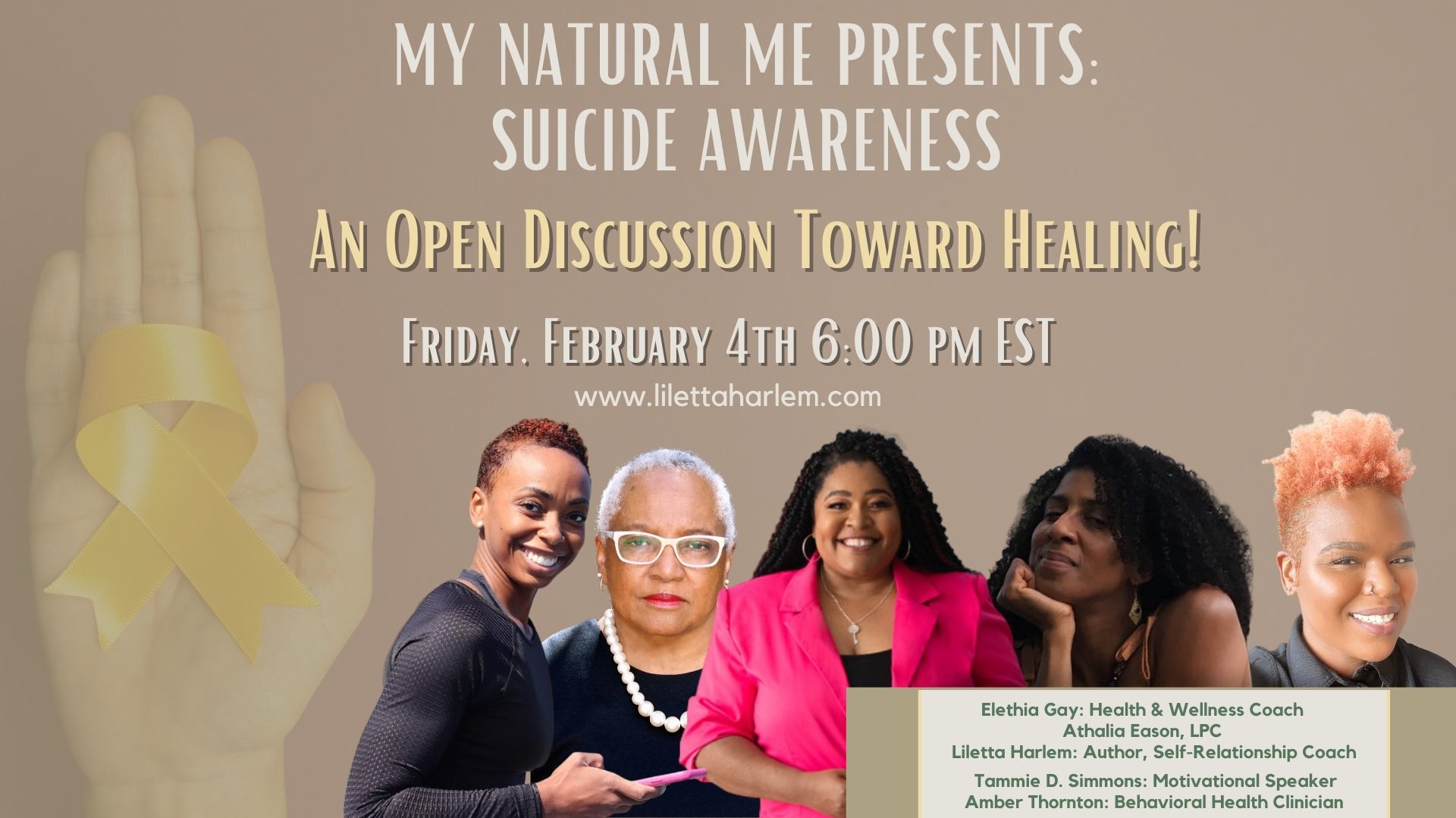 Suicide Awareness: An Open Discussion Toward Healing