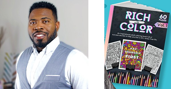 Entrepreneur & Podcaster Hides 60 Success Secrets in Thought-Provoking Adult Coloring Book