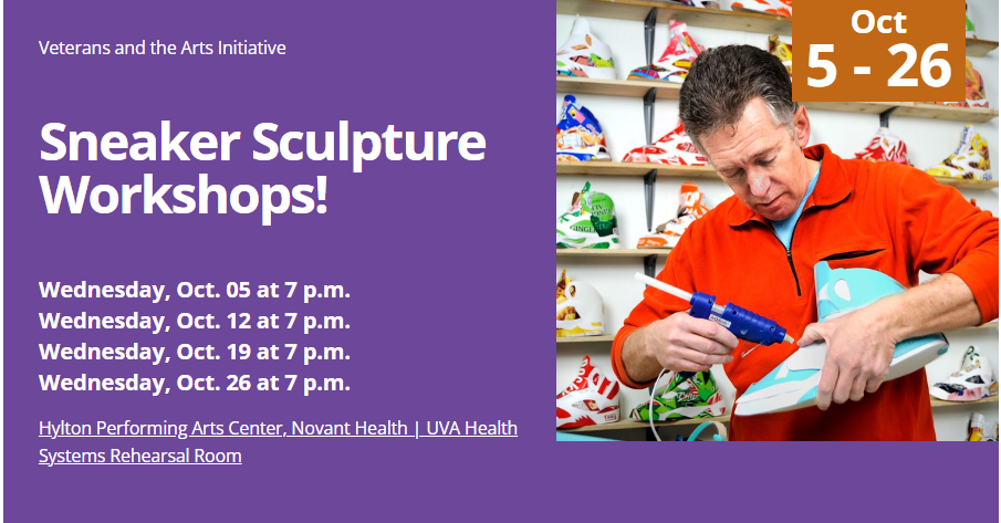 Free Sneaker Sculpture Workshops!