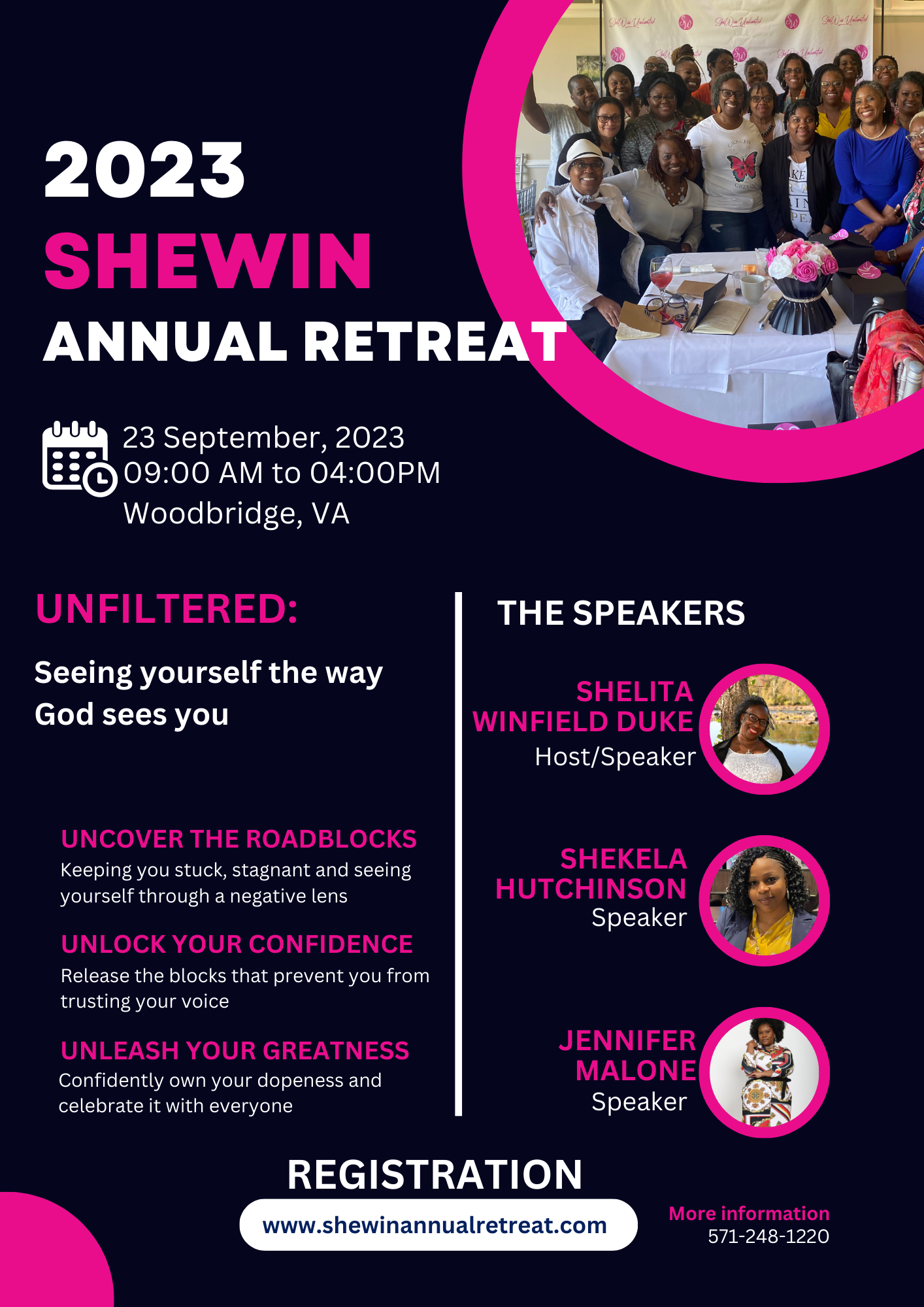 SheWin announces Unlimited Annual Retreat