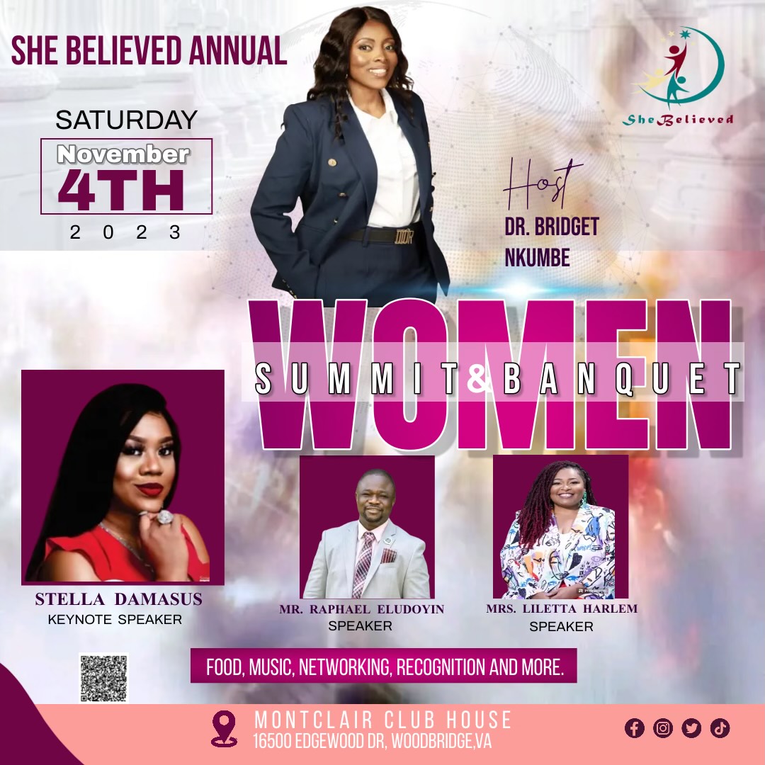 SheBelieved Announces Annual Women Summit